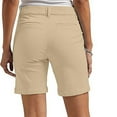 thumbnail image 4 of zbxnLI Bermuda pour Femmes Été Décontracté Taille Haute Jambe Droite Extérieur Randonnée Voyage Shorts avec Poches, 4 of 7