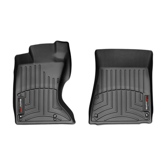 WeatherTech Custom Fit FloorLiners compatible with Lexus GS 350/GS 460, GS 300 - 1st Row (Driver & Passenger), Black