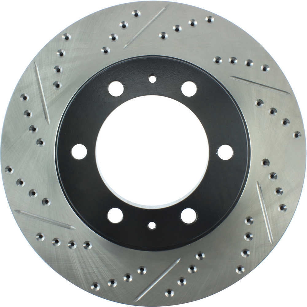 StopTech 07-08 Toyota FJ Cruiser / 05-08 Tacoma (6 lug) / 03-08 4 Runner (319mm disc) SportStop Slo Fits select: 2003-2009 TOYOTA 4RUNNER