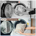 thumbnail image 6 of Okaka 100% Cotton Mesh Laundry Bags, Premium Soft, No Dye, Set of 4, Natural, 6 of 8