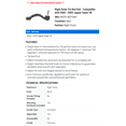 thumbnail image 2 of Right Outer Tie Rod End - Compatible with 2005 - 2009 Jaguar Super V8 2006 2007 2008, 2 of 2
