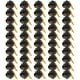 thumbnail image 3 of Caja de dulces de graduación | Forma de sombrero doctoral con borla | Caja de regalo plegable de bricolaje para pequeños accesorios o dulces | Favor de la fiesta de graduación | Paquete de 50, 3 of 7