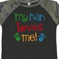 thumbnail image 4 of Inktastic My Nan Loves Me Boys or Girls Toddler T-Shirt, 4 of 5