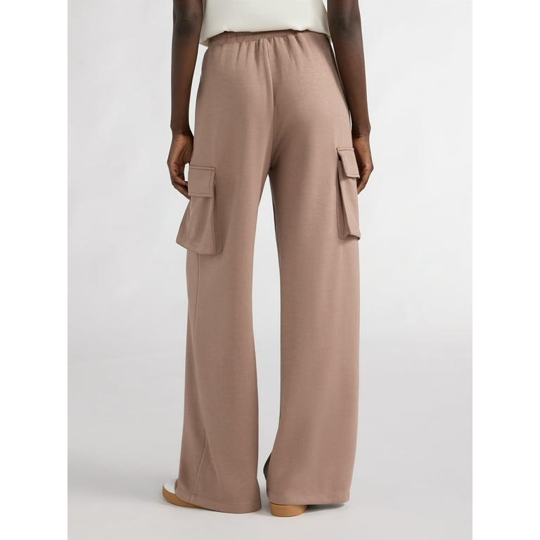 Scoop Women's and Women's Plus Ultimate ScubaKnit Wide Leg Scoop Women's and Women's Plus Ultimate ScubaKnit Wide Leg