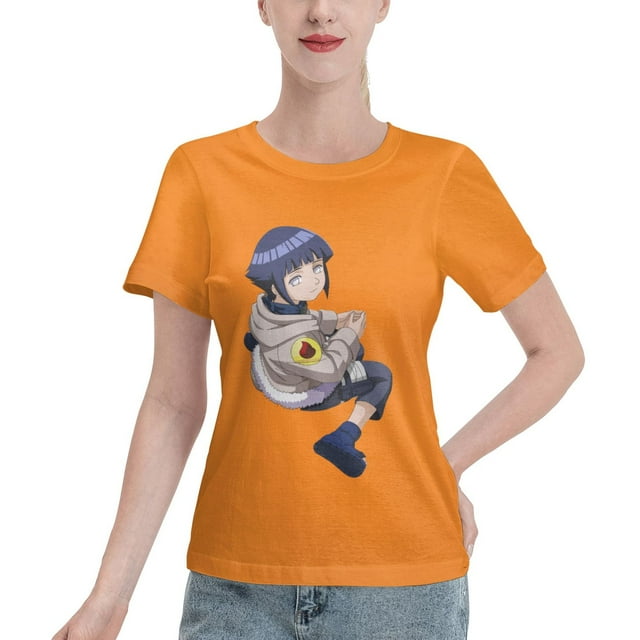 Women's Basic Short Sleeve T-Shirt Naruto Hinata