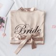 thumbnail image 1 of Bata de novia para la mañana, pijama holgado de primavera, verano y otoño, camisón de seda de imitación, bata de baño bordada para boda, vestido de dama de honor para grupo de mujeres, 1 of 6