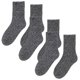 thumbnail image 1 of Calcetas de invierno WolBlack 3Pzas Negro 5-9.5 US Tubo Medio Lana., 1 of 4