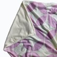 thumbnail image 2 of Simply Daisy Eye Opener Fleece Throw Blanket, Lilac, Standard Throw, 2 of 4