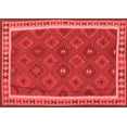 thumbnail image 1 of Ahgly Company Indoor Rectangle Oriental Red Traditional Area Rugs, 6' x 9', 1 of 4