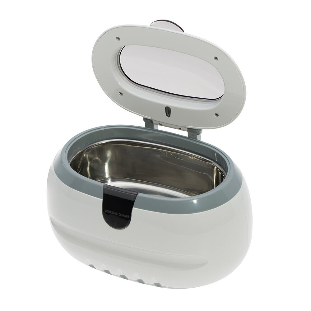 Mini Ultrasonic Cleaner, Stainless Steel, 0.6 Liters