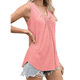 thumbnail image 4 of Camiseta Sin Mangas Informal para Mujer, Color Rosa, Talla M, 4 of 10