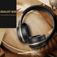 thumbnail image 3 of B20 Auriculares Bluetooth Auriculares estéreo inalámbricos Auriculares plegables sobre el ZEALOT Auriculares, 3 of 7