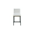 thumbnail image 6 of Meridian Furniture Burke Cream Boucle Fabric Counter Stool, 6 of 7