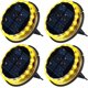 thumbnail image 1 of Luces de tierra solares, 4 pack 17 luces de jardín solares para exteriores, luz de cubierta solar impermeable compatible con camino, paisaje, patio, patio, paso, césped Afortunado Sencillez, 1 of 5