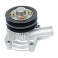 thumbnail image 2 of New Water Pump with Pulley Compatible with 1984 Subaru BRAT 1.8L H4 EA81 Flat-Four Horizontally Opposed Boxer Engine Belt Driven Standard Rotation 21110-AA070 21110AA070 SOHC Carbureted, 2 of 4