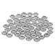 thumbnail image 1 of 50 Uds. De cuentas para rastas de pelo, aleación de Zinc, anillos para decoración de barba y pelo, accesorios de joyería DIY, 1 of 8