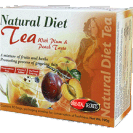 - Sodot Hamizrach Kosher Natural Diet Tea with Plum & Peach Taste - 80 Tea Bags