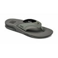 thumbnail image 1 of Reef Men FANNING GREY/BLACK SANDAL, 1 of 4