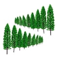 thumbnail image 2 of 30Pcs Model Trees Train Railroad Street Layout Scenery Decoration N Props, 2 of 6
