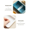 thumbnail image 3 of Clearance Items,npkgvia Lunch Containers,Lunch Box,Wooden Bento Box For Microwave Double Layer Lunch Box Portable Bento Box Bento Box,Food Containers,White, 3 of 7