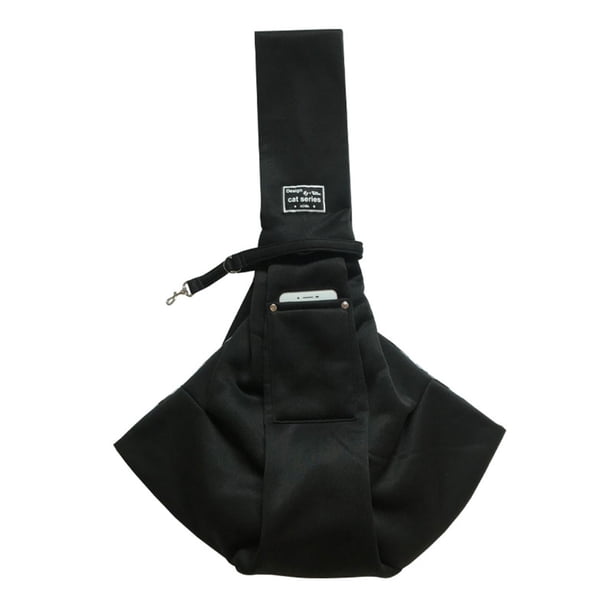 Bolsa portátil para mascotas suave, cómoda, transpirable con bolsillo para teléfono de un solo hombro