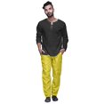 thumbnail image 2 of Atasi Solid Adjustable Ethnic Bottom Pant For mens Dupion Readymade Pajama, 2 of 5