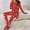 Red Christmas Snowflake, variant on Women's Pajamas Set Milk Silk Long Sleeve Sleepwear Red Christmas Snowflake Lounge Sets 2 Piece