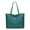 Green, variant on Xfvqtps Womens Tote Handbags Solid Color Simplicity Large Capacity Fashion Lightweight Portable Commuting Shoulder Bag Black