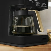 Beautiful Multi-Brew Coffee Maker, 12-Cup and Single-Serve Coffee Machine, Black Sesame by Drew Barrymore