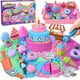 thumbnail image 1 of Kit de arena sensorial Golray de 0,9 kg con moldes de postre para niñas, 1 of 8