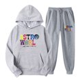 thumbnail image 1 of Sudadera con capucha para hombre y mujer, pantalones de chándal Unisex, ropa deportiva y2k, traje de 2 piezas, ropa de alta calidad, Otoño e Invierno xuanjing unisex, 1 of 2