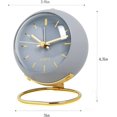 thumbnail image 5 of Reloj de alarma para niños JAMW estilo europeo creativo sin tictac con luz de fondo, 5 of 5