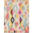 thumbnail image 2 of Unique Loom Sedona Collection Area Rug - Acadia (9' x 12' 2" Rectangle Multi/Beige), 2 of 6
