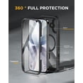 thumbnail image 2 of Funda Miracase para iPhone 17 de 6,3 pulgadas con protector de pantalla, 2 of 7