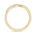 thumbnail image 2 of ANGARA Natural 0.34 Ct. Diamond Fashion Ring in 14K Yellow Gold for Women (Ring Size: 3), 2 of 9