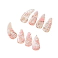 thumbnail image 3 of Fiocias 8 Pieces Guzheng Finger Picks for Adult Curved Double Sided Nail Covers Finger Nail Protectors Sturdy Compact Material Comfortable Design Suitable for Learning Performance String style D, 3 of 8
