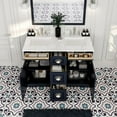 thumbnail image 4 of Eviva Epic Transitional Charcoal Grey Bathroom Vanity, 4 of 8