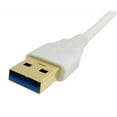 thumbnail image 3 of AYA 10Ft (10 Feet) USB 3.0 Cable A (M) to Micro B (M) Cable w/Gold Connectors White, 3 of 3