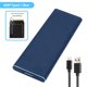 thumbnail image 1 of Ssd Caso USB 3.1 TYPE-C a M.2 NGFF SSD Estuche para 2230/2242 SSD (NGFF Type3.1 Blue), 1 of 9