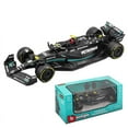 thumbnail image 3 of Bburago 2023 1:43 F1 Mercedes-AMG W14 #44 Hamilton #63 Russell Formula One lloy Racing Die Static Collection Model Car Toy Gift, 3 of 6
