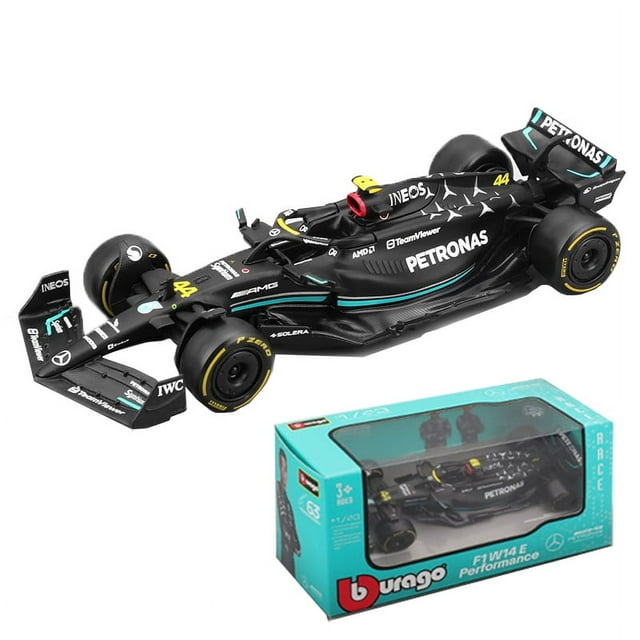 1:43 Aston Martin AMR23 Mercedes W14 Red Bull RB19 Miami GP Ferrari SF23 Alpine A523 F1 Model Formula Car Static Racing W14-44