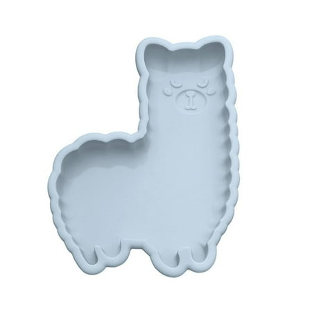 

Silicone Cake Mold Alpaca Shaped Cake Mold Easter Chocolate Baking Mold for DIY Cake Jelly Pudding