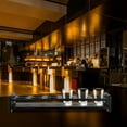 thumbnail image 1 of DEEPCRAFF Shot Glass Holder 1Pcs Imitation Wood For Home Bar And Party Use, 1 of 8