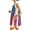 Hot Pink, variant on UDAUDU Women's 2 Piece Sets Gradient Boho Sleeveless Crew Neck Pullover Tops Lounge Set Tracksuit Casual Shorts Matching Shorts with Pocket Green 2XL