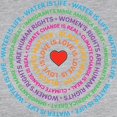 thumbnail image 3 of CafePress - Worth Fighting For! - Womens Baseball Tee, 3 of 4