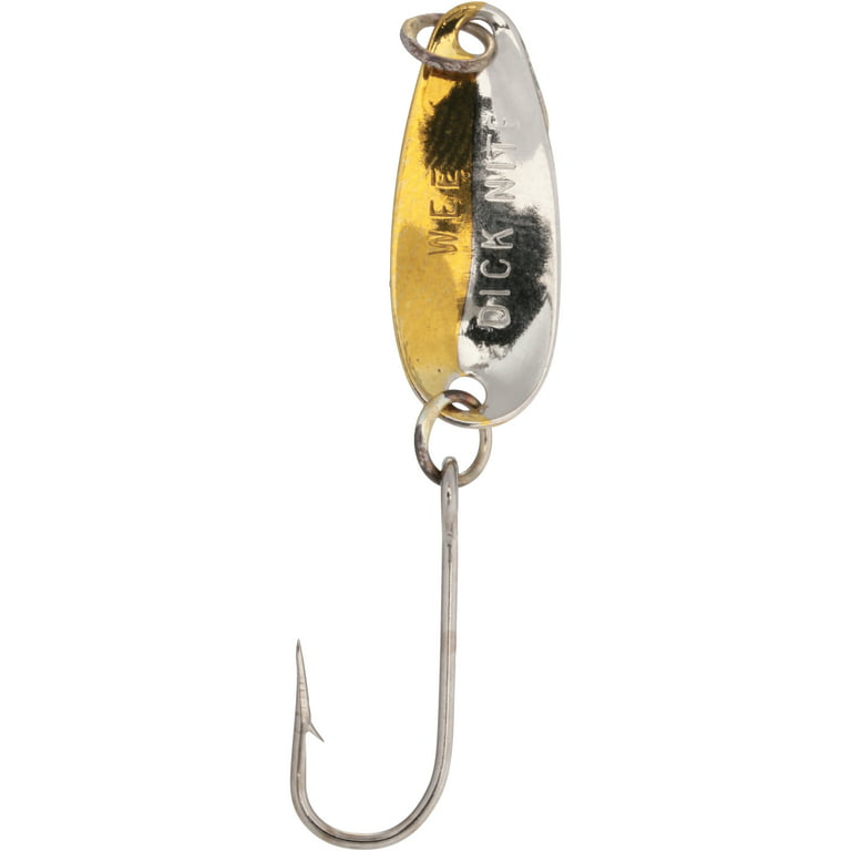 Original Dick Nite® Spoons #0 Wee 50/50 Nickel/Brass Fishing Hook 