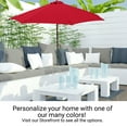 thumbnail image 6 of Covered Living 9ft Umbrella Replacement Canopy 8 Ribs in Red (Canopy Only), 6 of 7