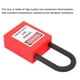 thumbnail image 5 of 38mm Lockout Lock Nylon Industrial Engineering Insulation Security Dustproof Device for Construction SiteRed, 5 of 5