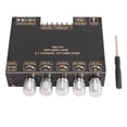 thumbnail image 2 of Placa Amplificadora De Potencia, 2.1 Canales AUX USB 5.2 Placa Amplificadora Terminales De Cerca 12-24V Para Altavoces Pasivos De 50-300W, 2 of 7