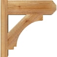 thumbnail image 3 of Ekena Millwork 6"W x 16"D x 16"H Imperial Rough Sawn Craftsman Outlooker, Western Red Cedar, 3 of 4